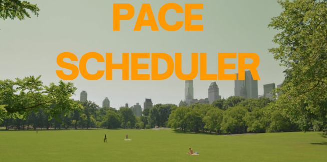 Pace Scheduler