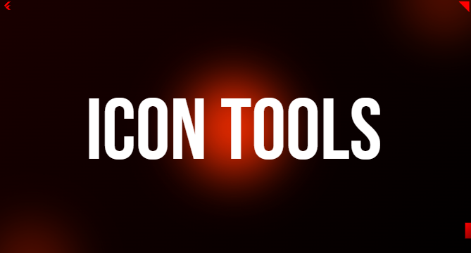 icon tools