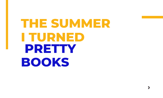 The summer i turned pretty books