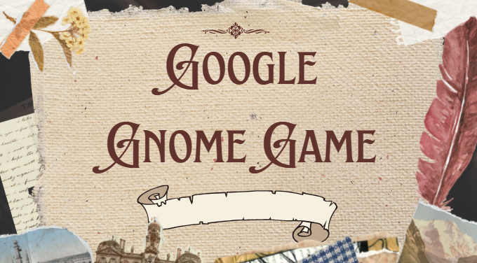 Google gnome game