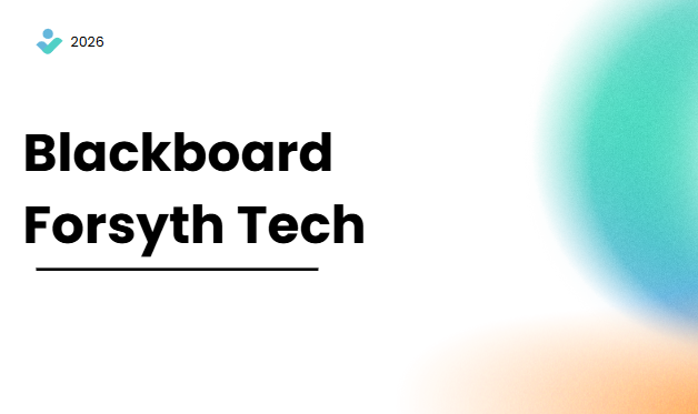 Blackboard forsyth tech