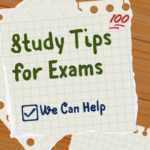 Study tips for exams