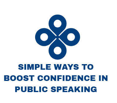 Simple ways to boost confidenec in public speaking