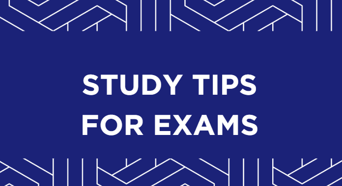 Study tips for exams